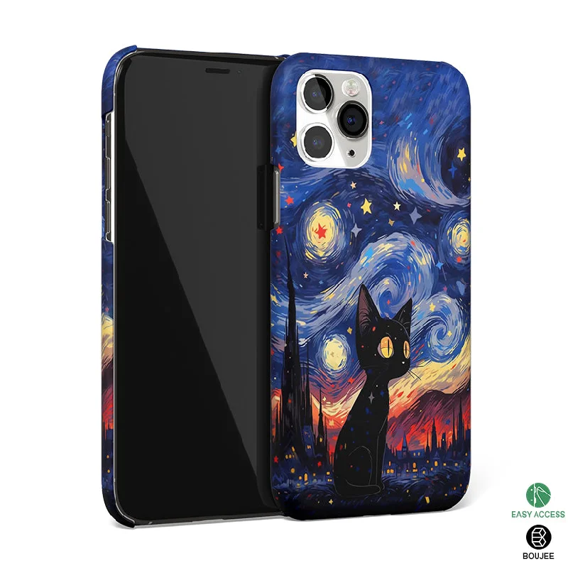 Starry Whiskers Phone Cover | Matte Case