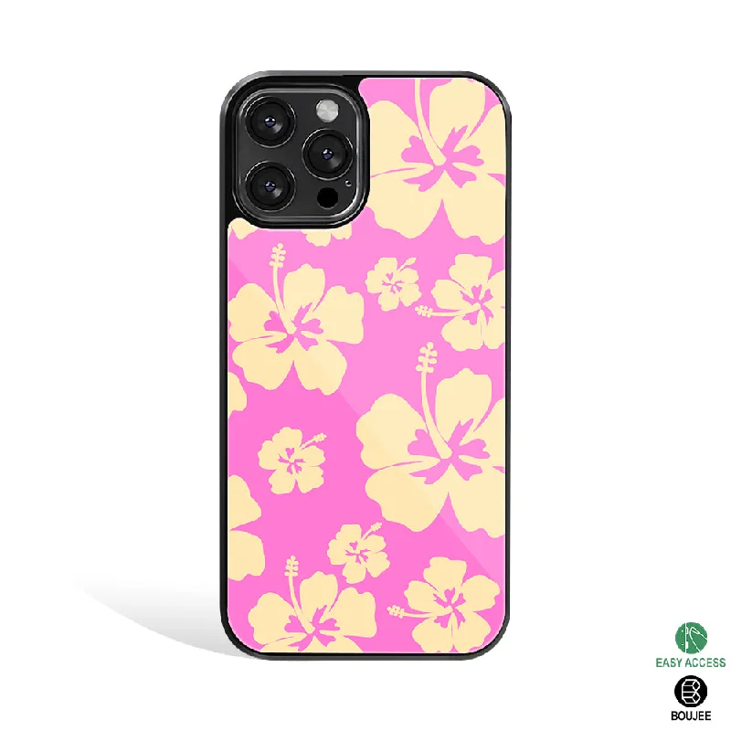 Wildflower Cream Phone Cover | Glass Case