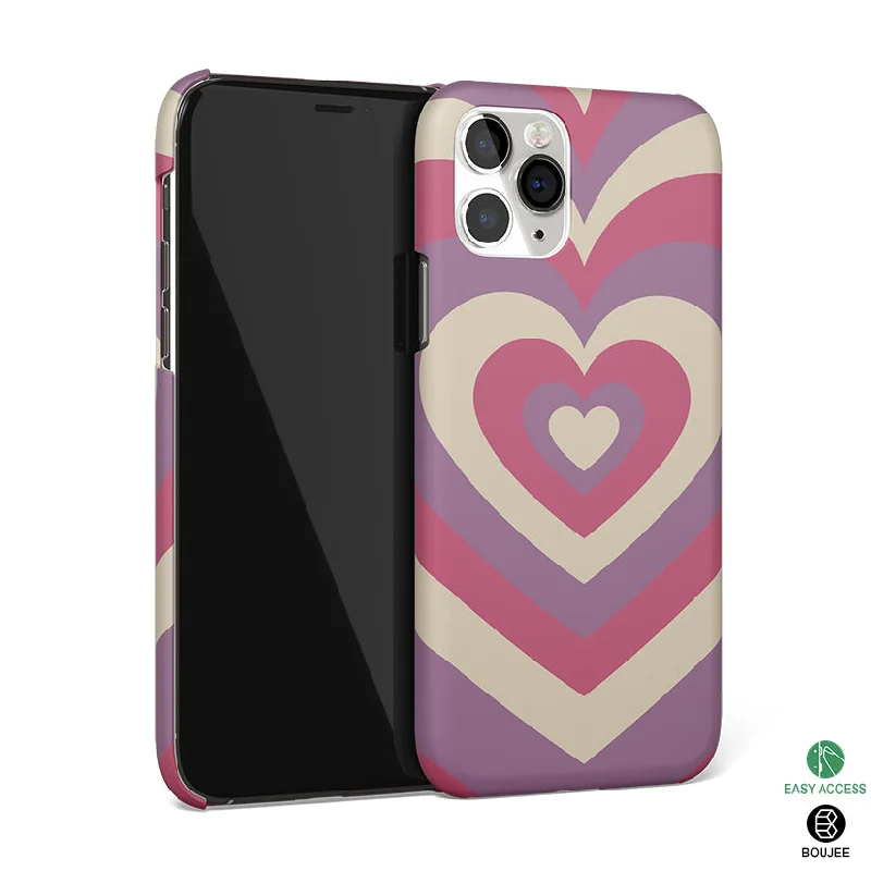 Y2K Peach Hearts Phone Cover | Matte Case