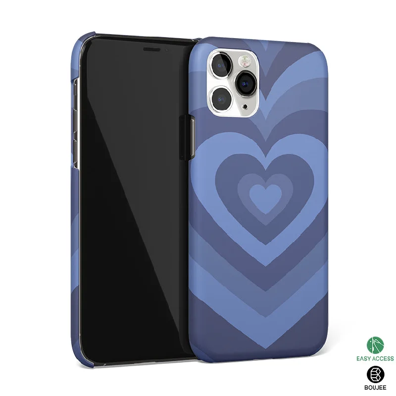 Y2K Yankees Blue Hearts Phone Cover | Matte Case