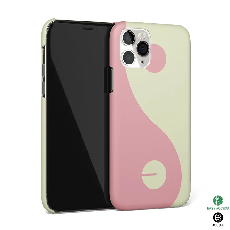 Yin Yang Pink Phone Cover | Matte Case