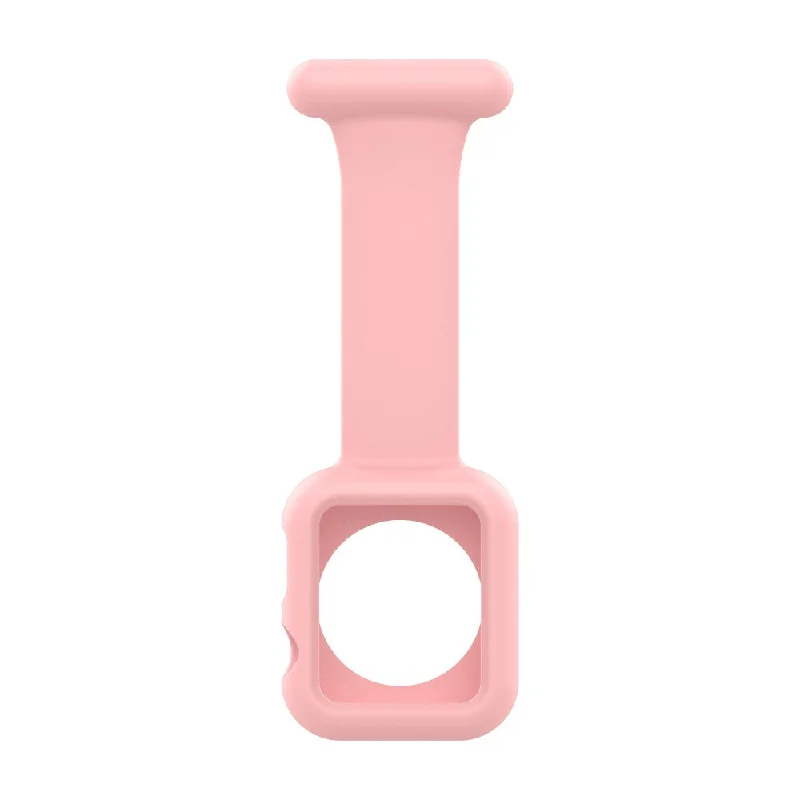 Apple Watch (41mm) simple silicone watch strap - Pink