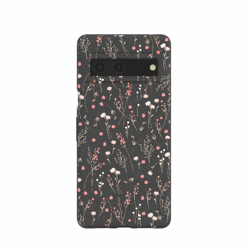 Black Night Garden Google Pixel 7 Case