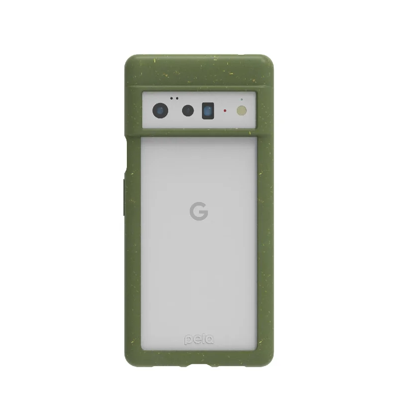 Clear Google Pixel 6 Pro Case with Forest Floor Ridge