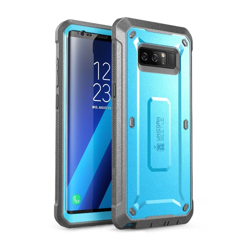 Galaxy Note8 Unicorn Beetle Pro Full Body Rugged Holster Case-Blue