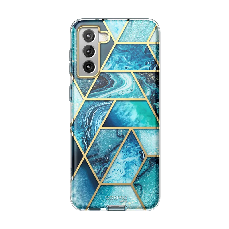 Galaxy S21 FE Cosmo Case - Ocean Blue