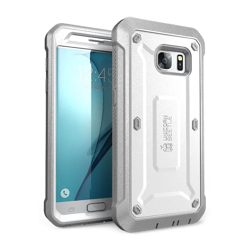 Galaxy S7 Unicorn Beetle Pro Full Body Rugged Holster Case-White