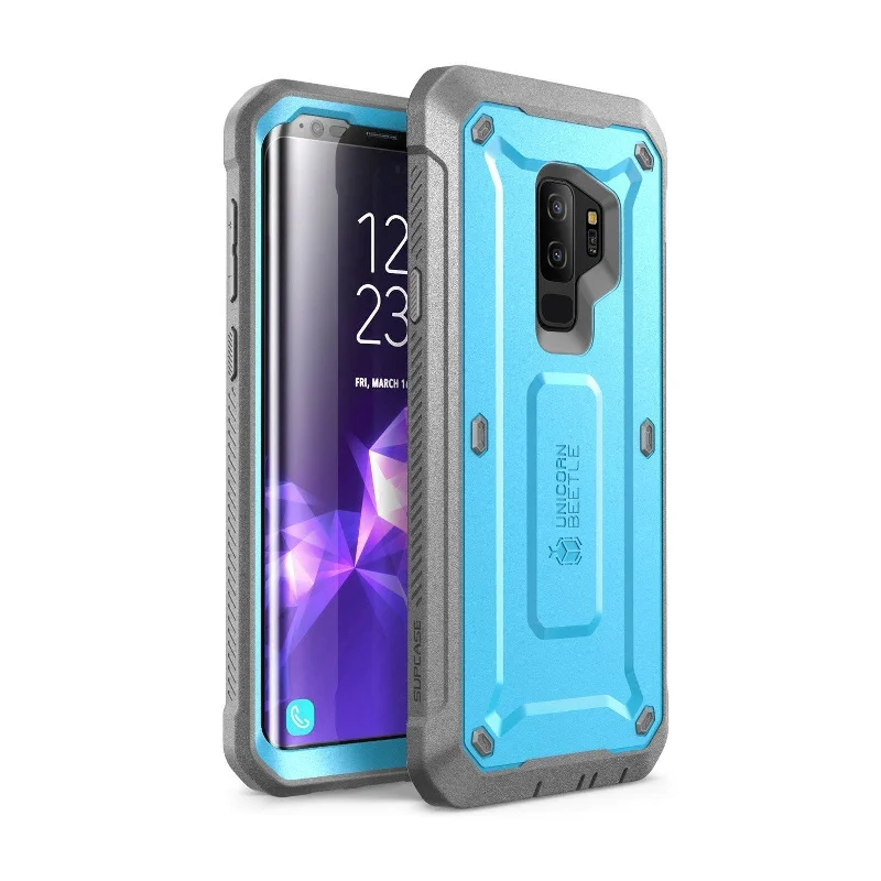 Galaxy S9 Plus Unicorn Beetle Pro Full Body Rugged Case-Blue