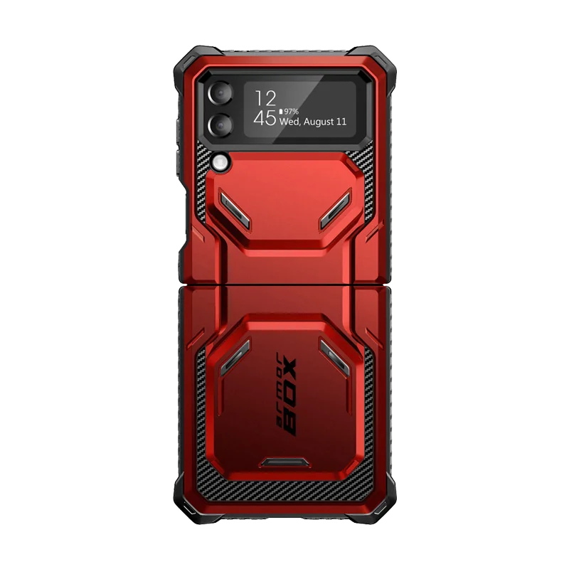 Galaxy Z Flip4 Armorbox - Metallic Red