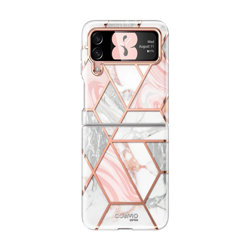 Galaxy Z Flip4 Cosmo - Marble Pink