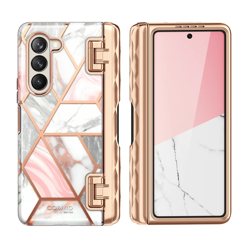 Galaxy Z Fold5 Cosmo Pro - Marble Pink