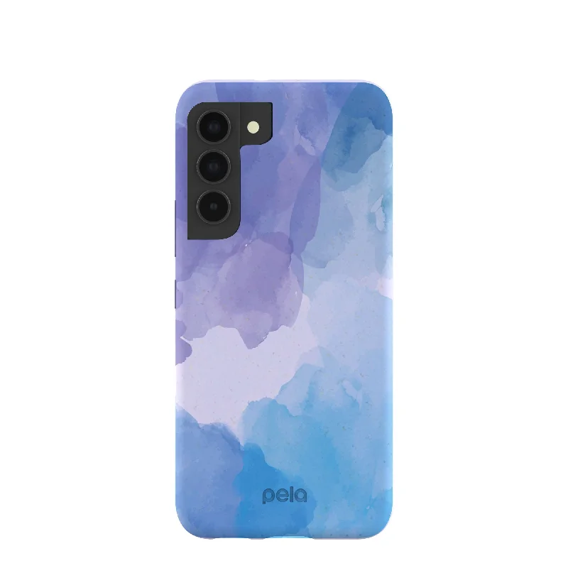 Lavender Blue Reflections Samsung Galaxy S22 Case