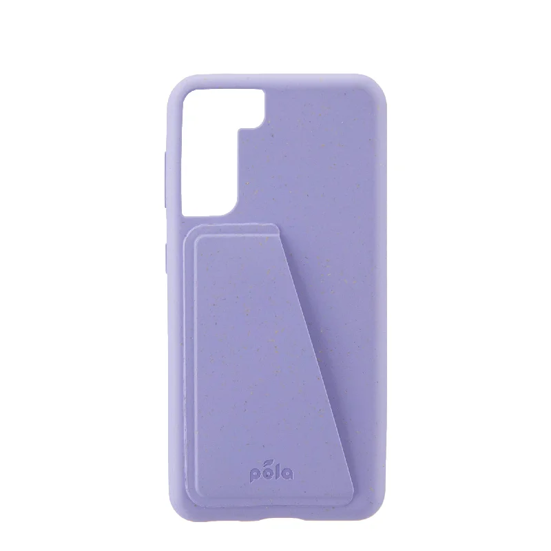 Lavender Samsung S21 Wallet Case