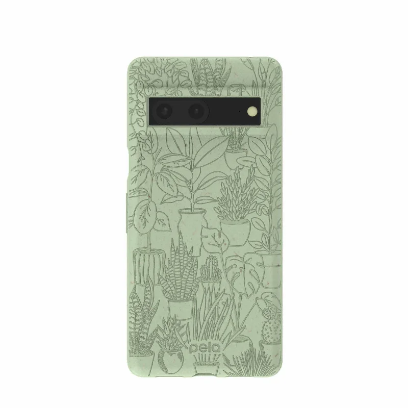 Sage Green Green Oasis Google Pixel 7 Case