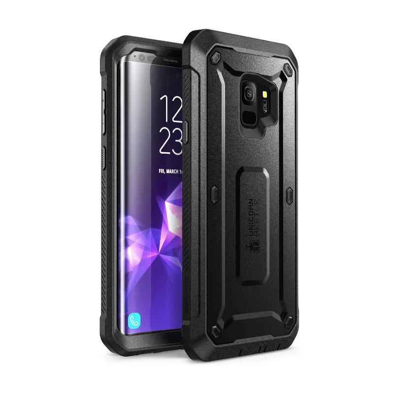 Galaxy S9 Unicorn Beetle Pro Full Body Rugged Holster Case-Black