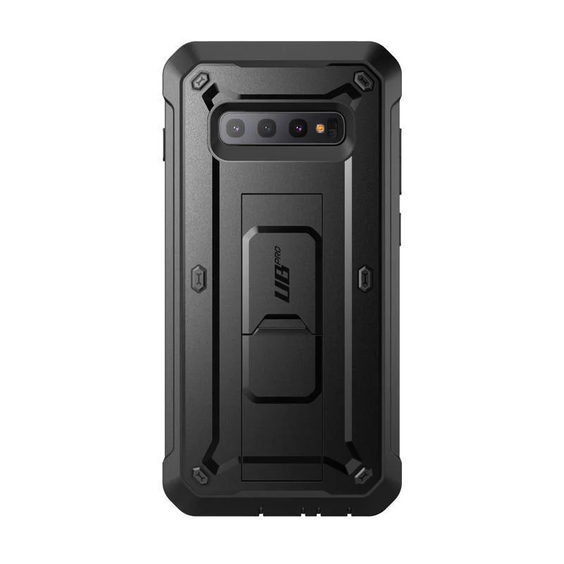 Galaxy S10 Plus Unicorn Beetle Pro Full Body Rugged Holster Case-Black