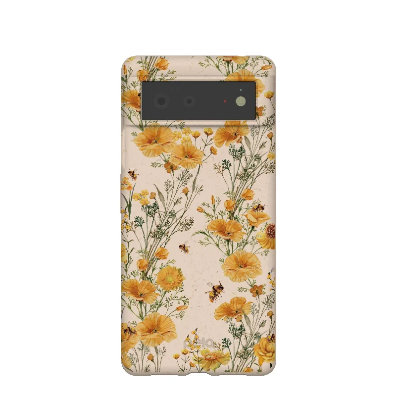 Seashell Vintage Bee Google Pixel 6 Case