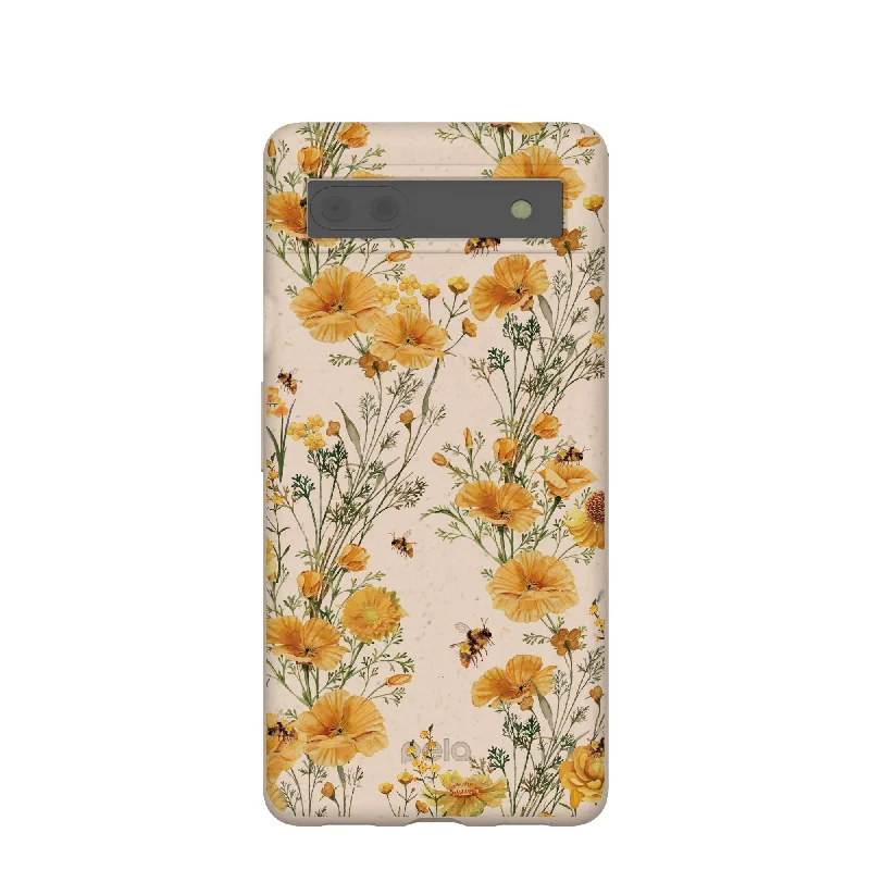 Seashell Vintage Bee Google Pixel 6a Case