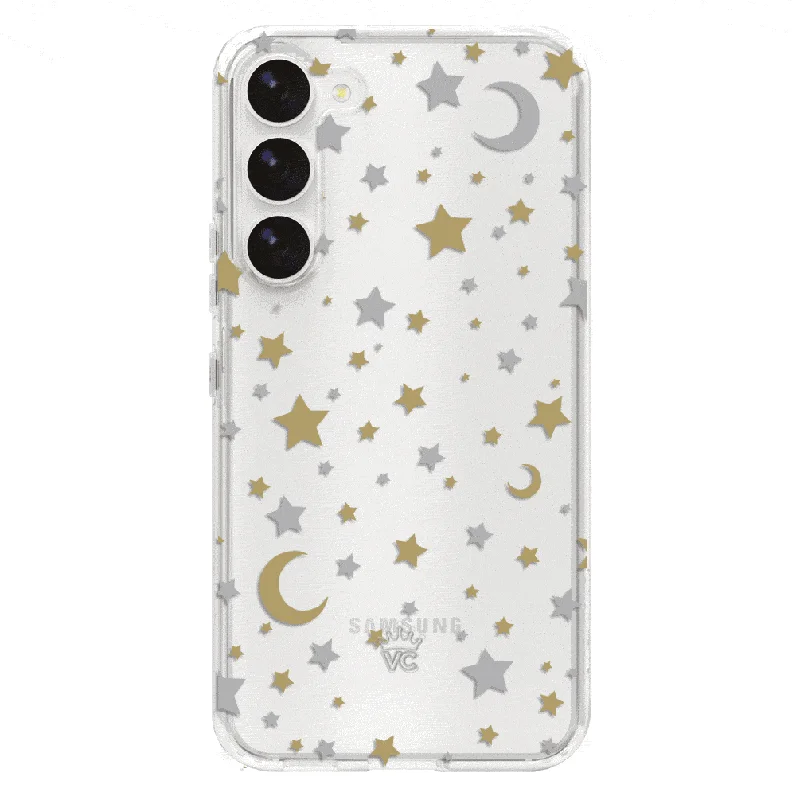 Starry Night Clear Samsung Case