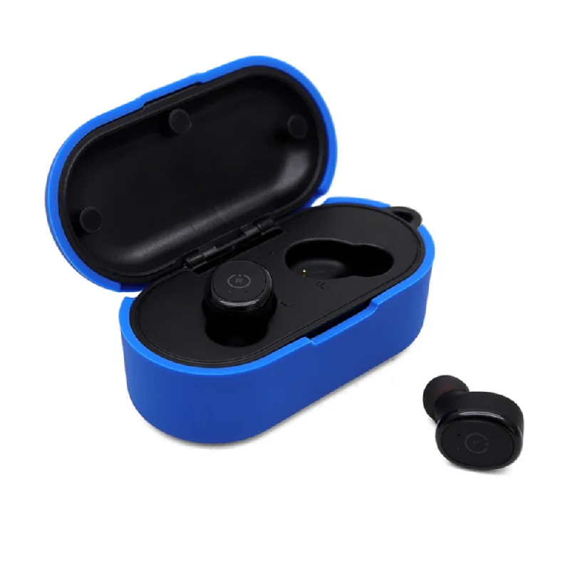 Tozo T10 silicone case with buckle - Blue