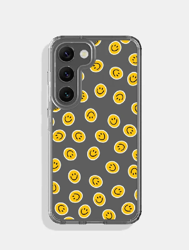 Yellow Smile Android Case