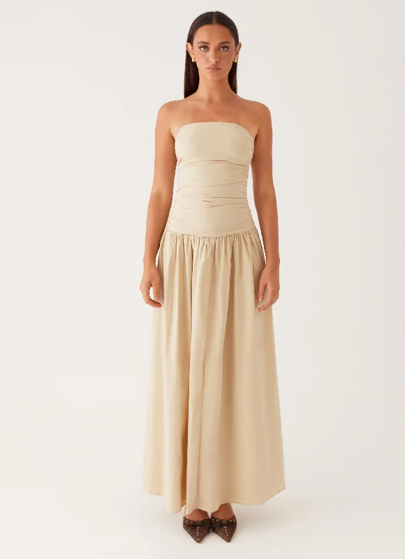 Carmel Maxi Dress - Ivory