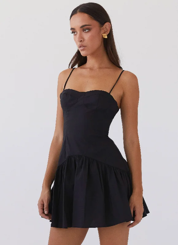 Endless Summer Mini Dress - Black