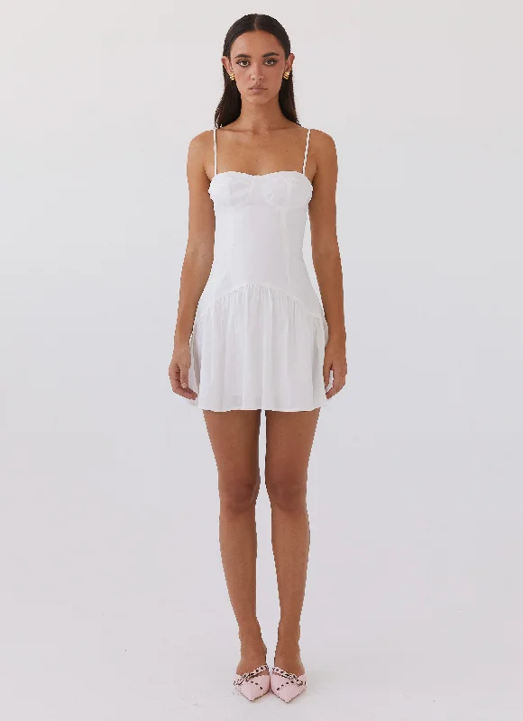 Endless Summer Mini Dress - White