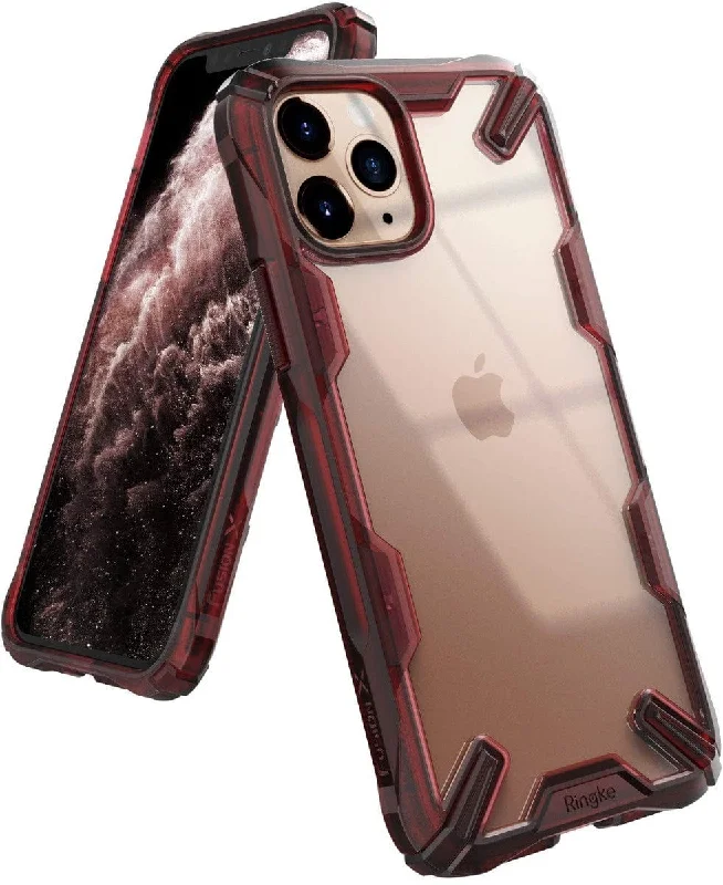 iPhone 11 Pro Max Case Ruby Red Fusion-X by Ringke