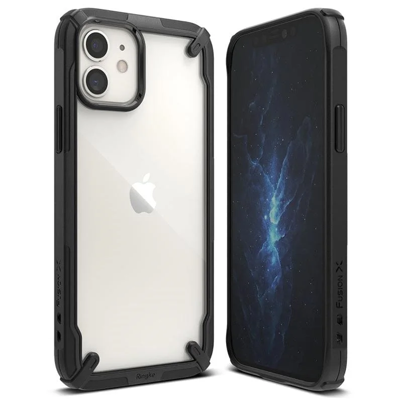 iPhone 12 mini Case FusionX Black by Ringke