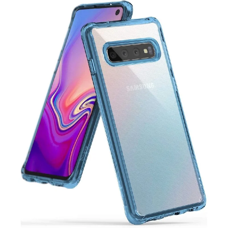 Samsung Galaxy S10 Case Fusion Aqua Blue By Ringke