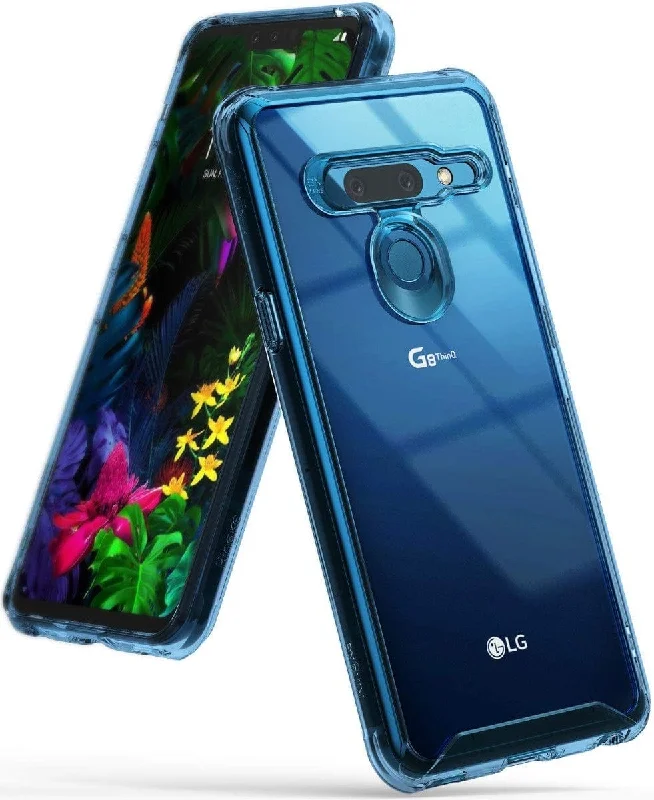 LG G8 ThinQ Case Fusion Aqua Blue Ringke