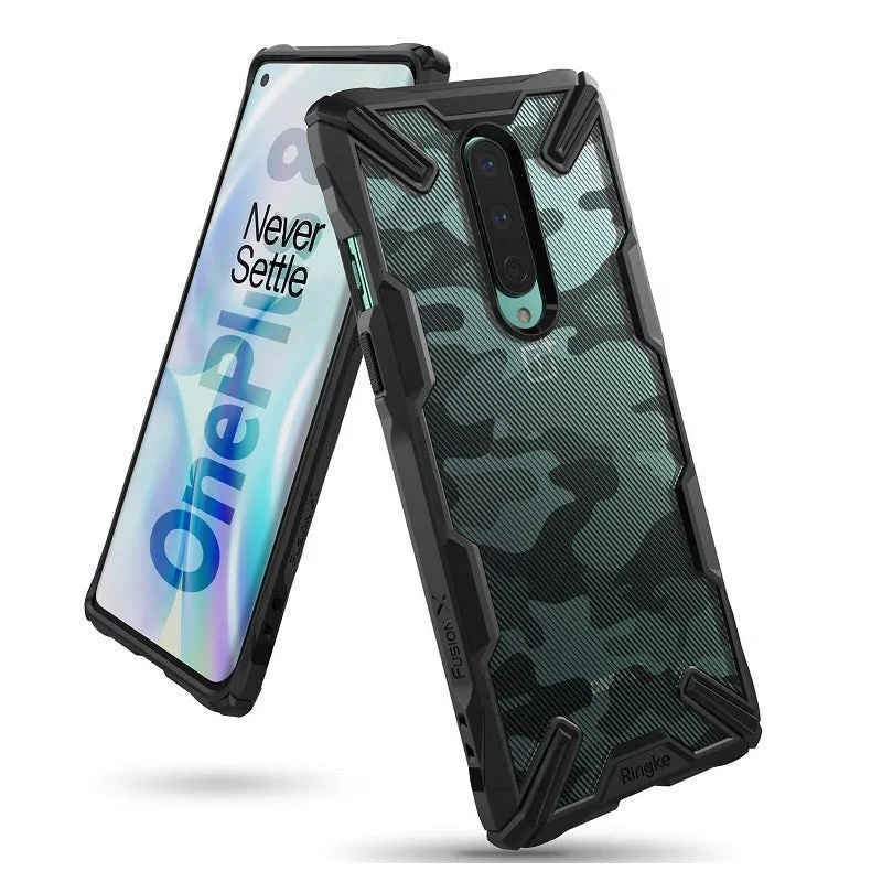 OnePlus 8 Case FusionX Camo Black By Ringke