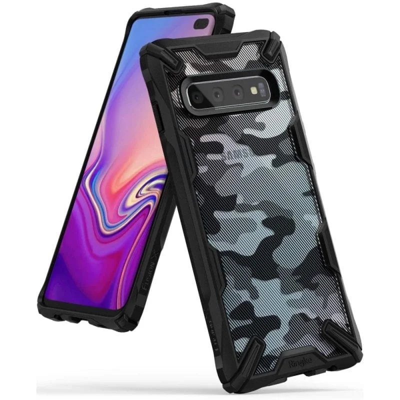 Samsung Galaxy S10 Case FusionX Camo Black By Ringke