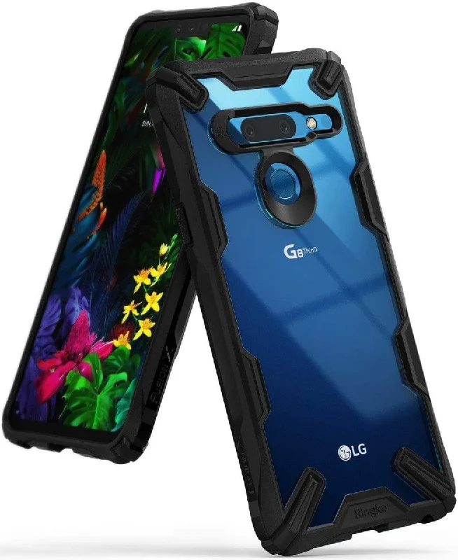 LG G8 ThinQ Case FusionX Design Black Ringke