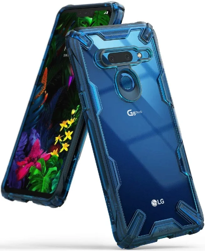 LG G8 ThinQ Case FusionX Design Space Blue Ringke