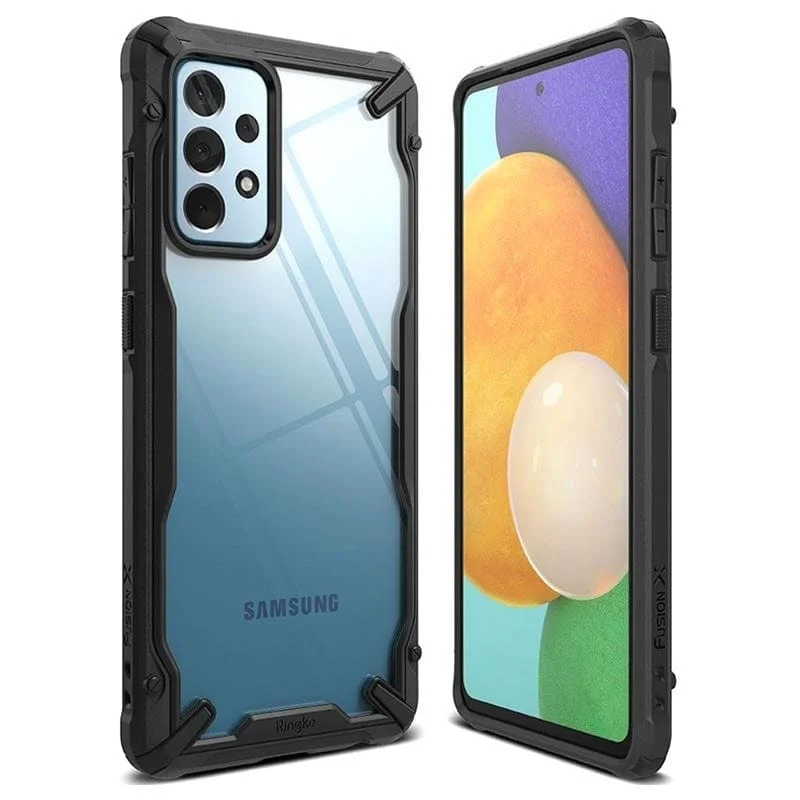 Samsung A52S / A52 5G / A52 Case Black Fusion X By Ringke