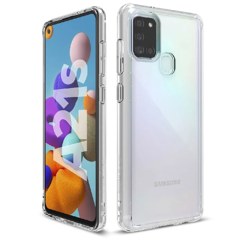 Samsung Galaxy A21S Case Fusion Clear By Ringke