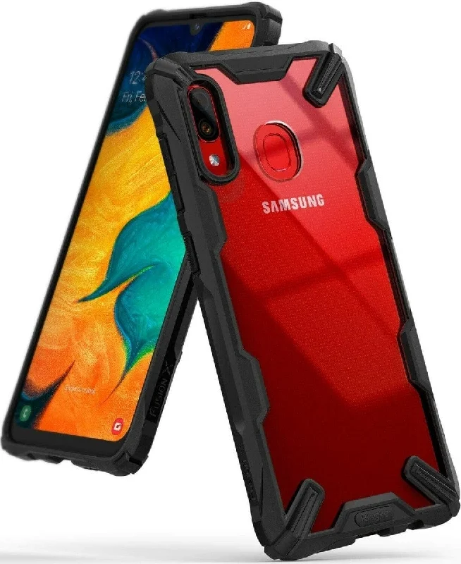 Samsung Galaxy A30 Case FusionX Black By Ringke