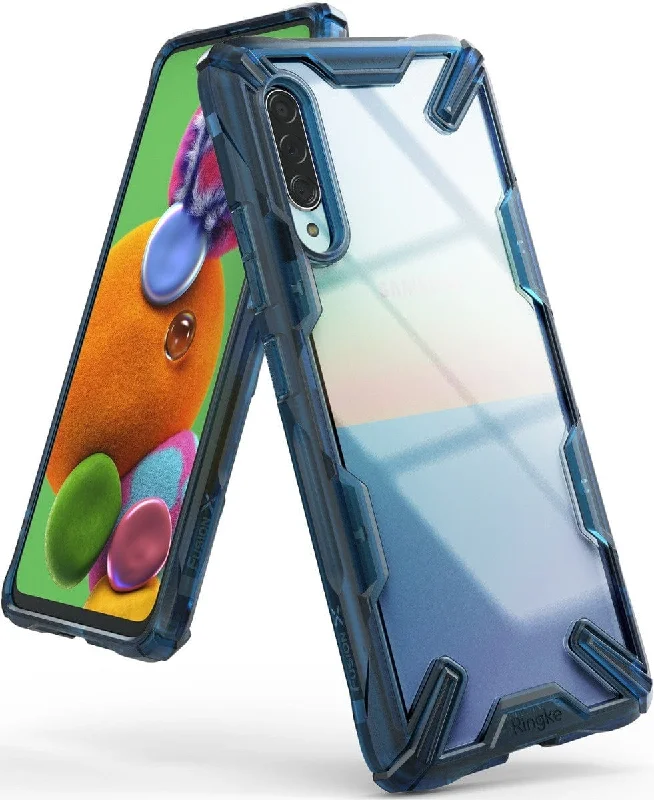 Samsung Galaxy A90 5G Case FUSION X Space Blue By Ringke