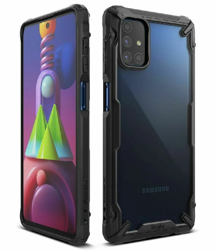 Samsung Galaxy M51 Case FusionX Black By Ringke