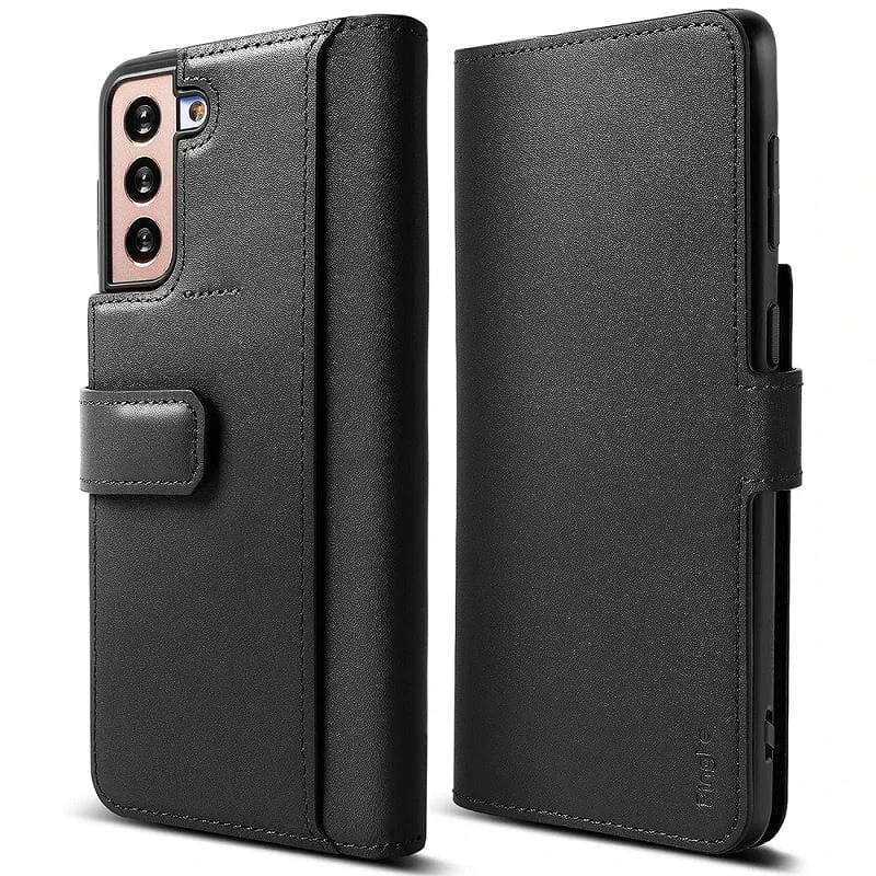 Samsung Galaxy S21 Case Folio Signature Plus Black Ringke