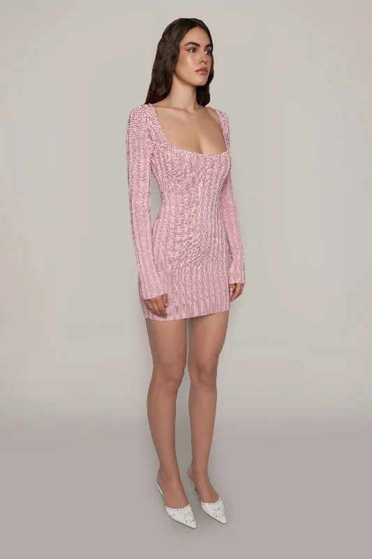 Slinky Rib Mini Dress