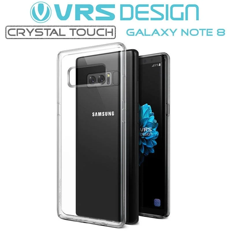 Samsung Galaxy Note 8 Case Crystal Touch Clear VRS Design