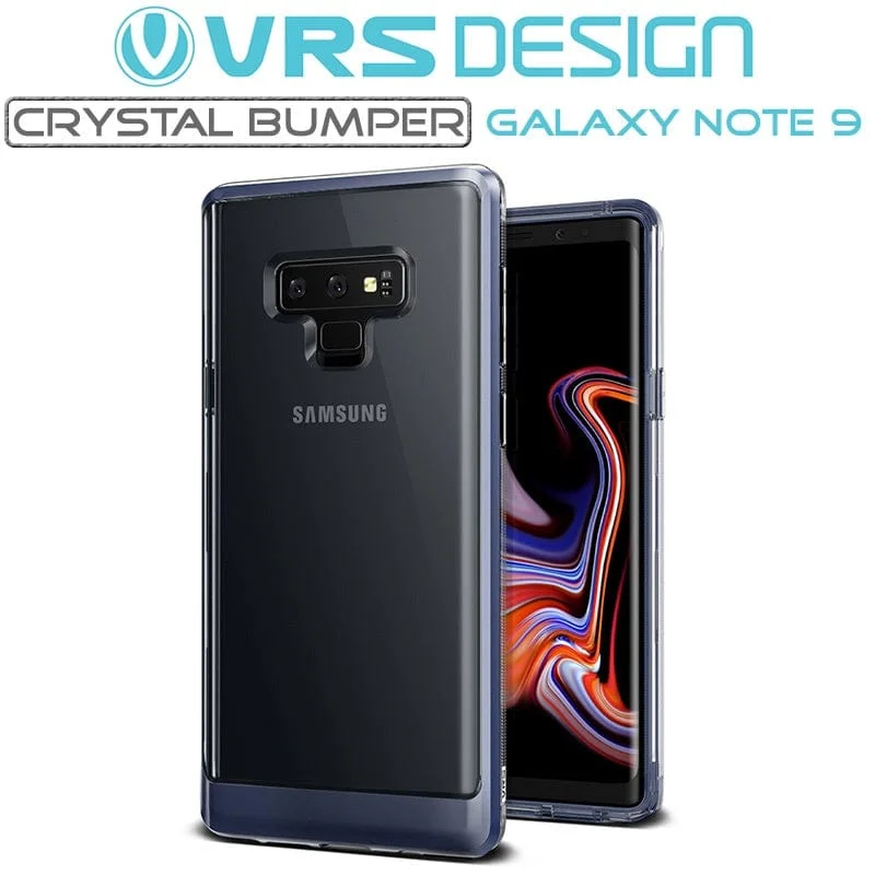 Samsung Galaxy Note 9 Case Crystal Bumper Purple By VRS Design