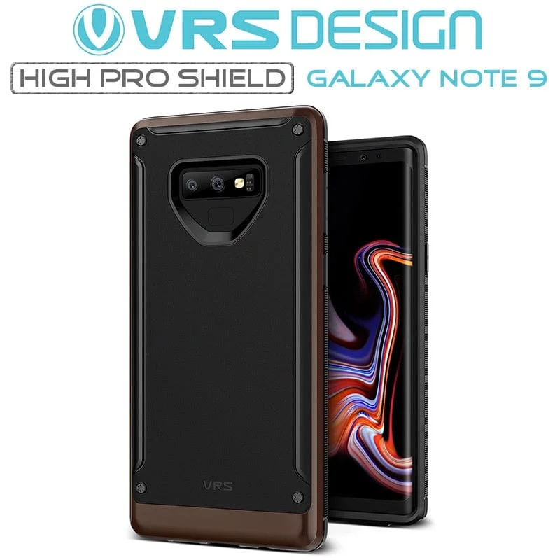 Samsung Galaxy Note 9 Case High Pro Shield Brown VRS Design