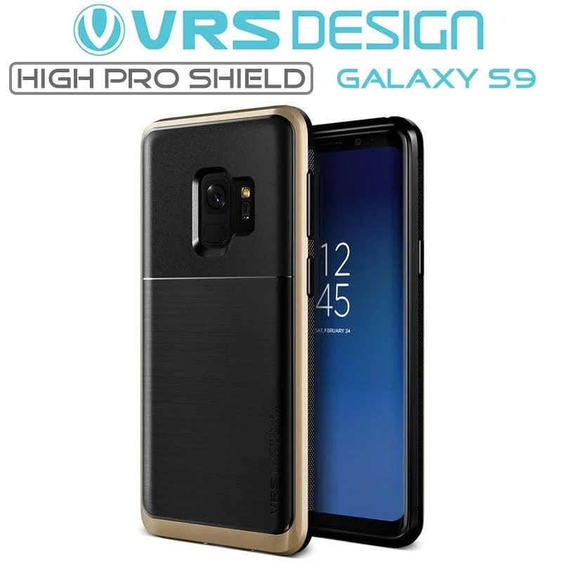 Samsung Galaxy S9 Case High Pro Shield Gold VRS Design