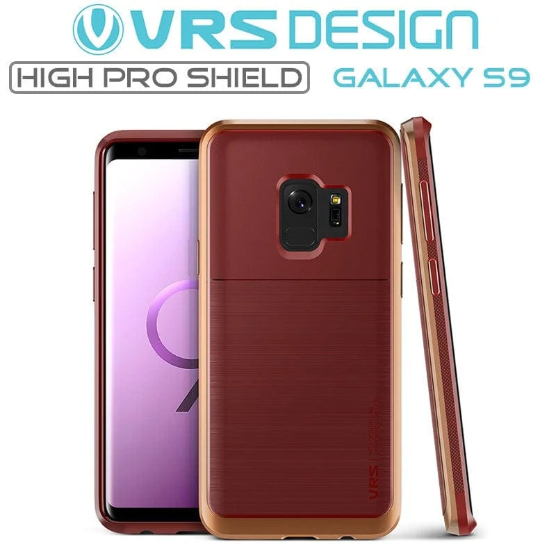 Samsung Galaxy S9 Case High Pro Shield Red By VRS Design