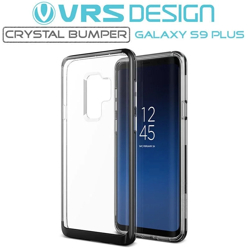 Samsung Galaxy S9 Plus Case Crystal Bumper Black VRS Design