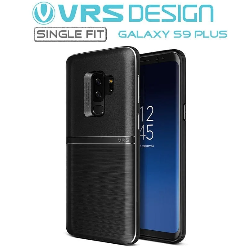 VRS Design Galaxy S9 Plus Single Fit Case Black